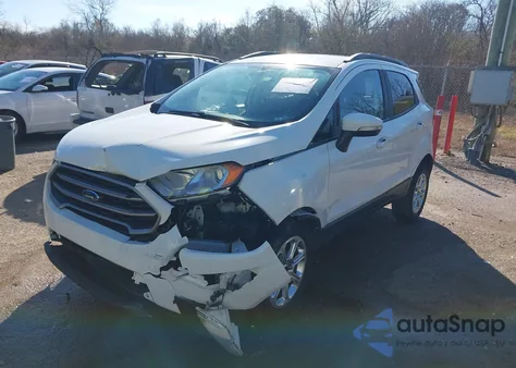 2019 Ford Ecosport Se z USA, uszkodzony, nr VIN MAJ6S3GL1KC255950
